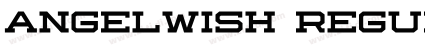ANGELWISH REGULAR字体转换 ANGELWISH REGULAR字体转换